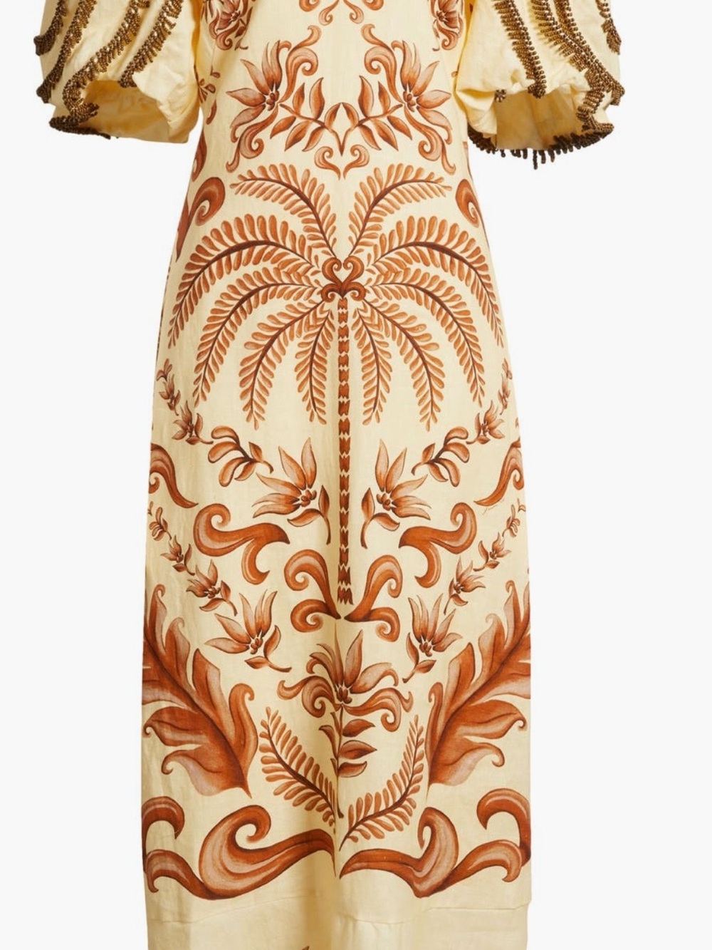 FARM Rio
Milani Bead Trim
Mixed Print Linen Maxi
Dress Size M - Picture 4 of 8